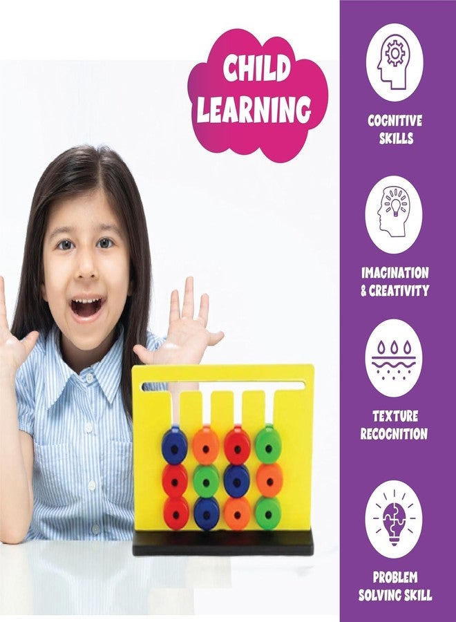 براند كونكور لعبة ألغاز منزلقة للأطفال من ماركة كونكر كيدز، لعبة تعليمية لمطابقة الألوان والأنماط للأطفال من عمر 4 إلى 8 سنوات، هدية عيد ميلاد مناسبة للجنسين، لعبة أنشطة تعليمية لمرحلة ما قبل المدرسة (لعبة لوحية ألغاز منزلقة). - Image 4